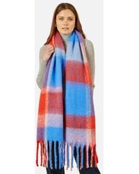 Yumi' - Check Super Soft Scarf - Lyst