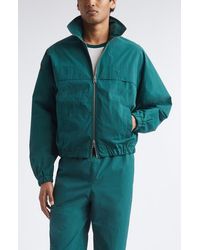 Ami Paris - Embossed Ami De Coeur Water Repellent Windbreaker Jacket - Lyst