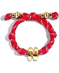 BaubleBar - Knotty Initial Bracelet - Lyst
