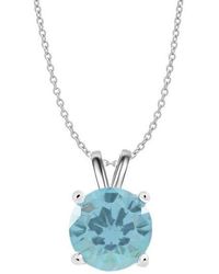 Donatello Gian - Sterling Round Created Gemstone Necklace - Lyst
