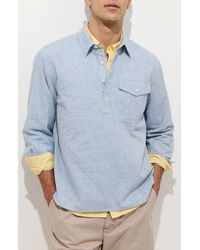 Alex Mill - Carter Linen & Cotton Popover Shirt - Lyst
