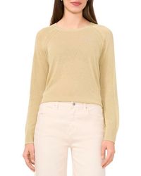 Halogen® - Crewneck Raglan Sleeve Sweater - Lyst