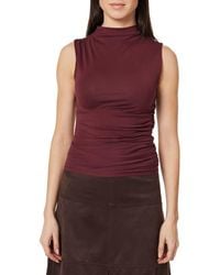 Habitual - Ruched Sleeveless Top - Lyst