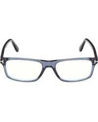 Tom Ford - 55Mm Rectangular Optical Glasses - Lyst