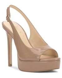 Jessica Simpson - Sibilla Slingback Platform Stiletto Pumps - Lyst