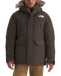 The North Face - Mcmurdo Waterproof 600 Fill Power Hooded Down Parka With Faux Fur Trim - Lyst
