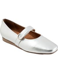 Softwalk - Valdivia Mary Jane Flat - Lyst