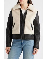 Bernardo - Faux Shearling Jacket - Lyst