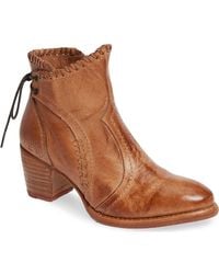 Bed Stu - Bia Lace-Up Bootie - Lyst