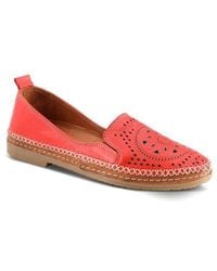 Spring Step - Ingrid Leather Flat - Lyst