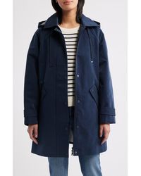 Bernardo - Flared Hooded Raincoat - Lyst