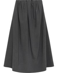 Mango - Pleated A-Line Skirt - Lyst