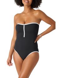 Tommy Bahama - Island Cays Cabana Strapless One-piece Swimsuit - Lyst