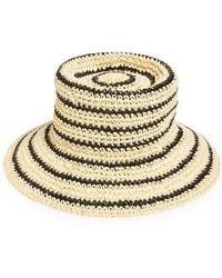 Nordstrom - Stripe Packable Lantern Hat - Lyst
