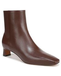 Vince - Harlan Square Toe Bootie - Lyst
