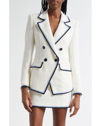 Veronica Beard - Taja Double Breasted Tweed Dickey Jacket - Lyst