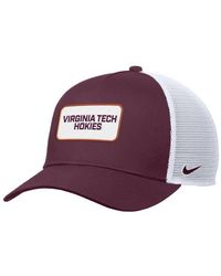 Nike - Virginia Tech Hokies 2025 On-Field Rise Trucker Performance Adjustable Hat - Lyst