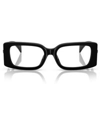 Versace - 53Mm Rectangle Optical Glasses - Lyst