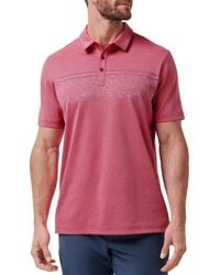 Travis Mathew - Final Call Chest Stripe Piqué Polo - Lyst