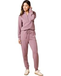 Softies - Athleisure Dreamtech 1/4 Zip Jogger Set - Lyst