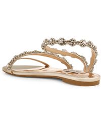 badgley mischka zia embellished sandal
