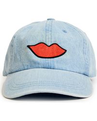 Clare V. - Denim Baseball Cap - Lyst