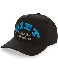 DIET STARTS MONDAY - Logo Embroidered Graphic Baseball Cap - Lyst