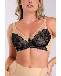 Shapellx - Supportive Unlined Lace Underwired Bra - Lyst