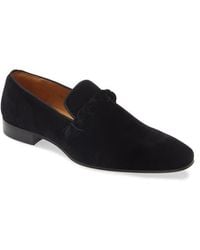 Mezlan - Prima Velvet Suede Slip-On Loafer - Lyst