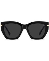 Victoria Beckham - Vb 7017/S 52Mm Rectangular Sunglasses - Lyst