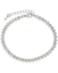 Child Of Wild - Lennox Cubic Zirconia Tennis Bracelet - Lyst