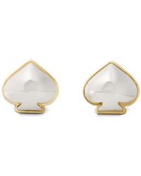 Kate Spade - Spade Stud Earrings - Lyst
