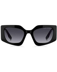 Marc Jacobs - 53Mm Gradient Rectangular Sunglasses - Lyst