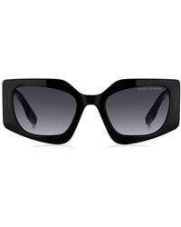 Marc Jacobs - 53Mm Gradient Rectangular Sunglasses - Lyst