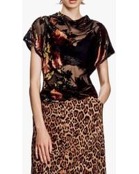 Anna Sui - Folia Devore Top - Lyst