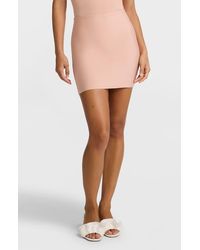 Commando - Neoprene Micromini Skirt With Shorts Liner - Lyst