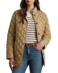 Ralph Lauren - Diamond Quilted Puffer Jacket - Lyst