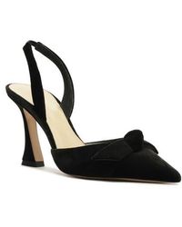 Alexandre Birman - Clarita Bow Pointed Toe Slingback Sandal - Lyst