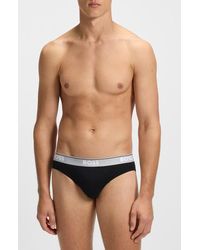 BOSS - Assorted 3-Pack Power Stretch Cotton Briefs - Lyst