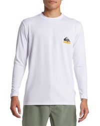 Quiksilver - Hi Petroglyph Surf Long Sleeve Performance Rashguard - Lyst