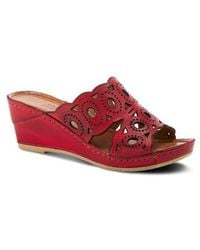 Spring Step - Labarnas Platform Wedge Slide Sandal - Lyst