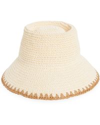 Madewell - Whipstitch Straw Bucket Hat - Lyst