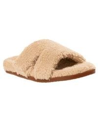 Revitalign - Callie High Pile Fleece Slide Slipper - Lyst