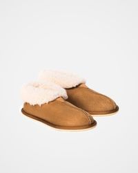 Celtic & Co. - Sheepskin Shearling Bootee Slippers - Lyst