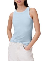 AllSaints - Rina Rib Tank - Lyst