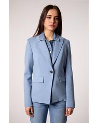 Blue Revival - Helen Blazer With Removeable Denim Insert - Lyst