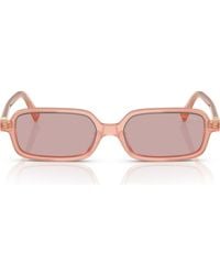 Miu Miu - 51Mm Rectangular Sunglasses - Lyst