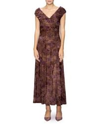 MELLODAY - Floral Print Maxi Dress - Lyst