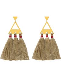 Fosterie - Trío Tassel Earring - Lyst