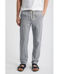 Alex Crane - Bo Linen Drawstring Pants - Lyst